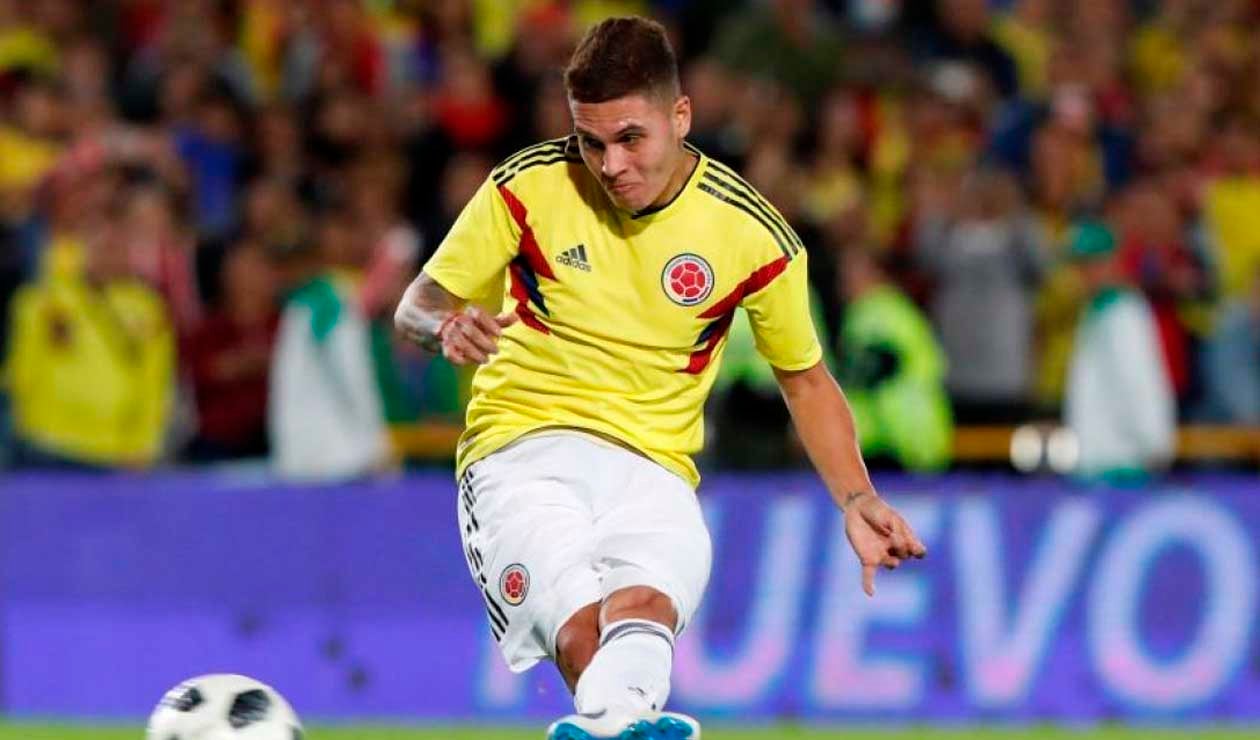 Juan Fernando Quintero, jugador de la Selección Colombia