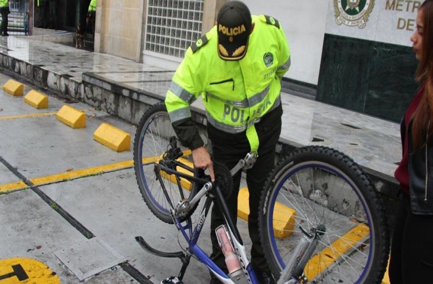 Operativos de la Policía Metropolitana contra bicicletas robadas