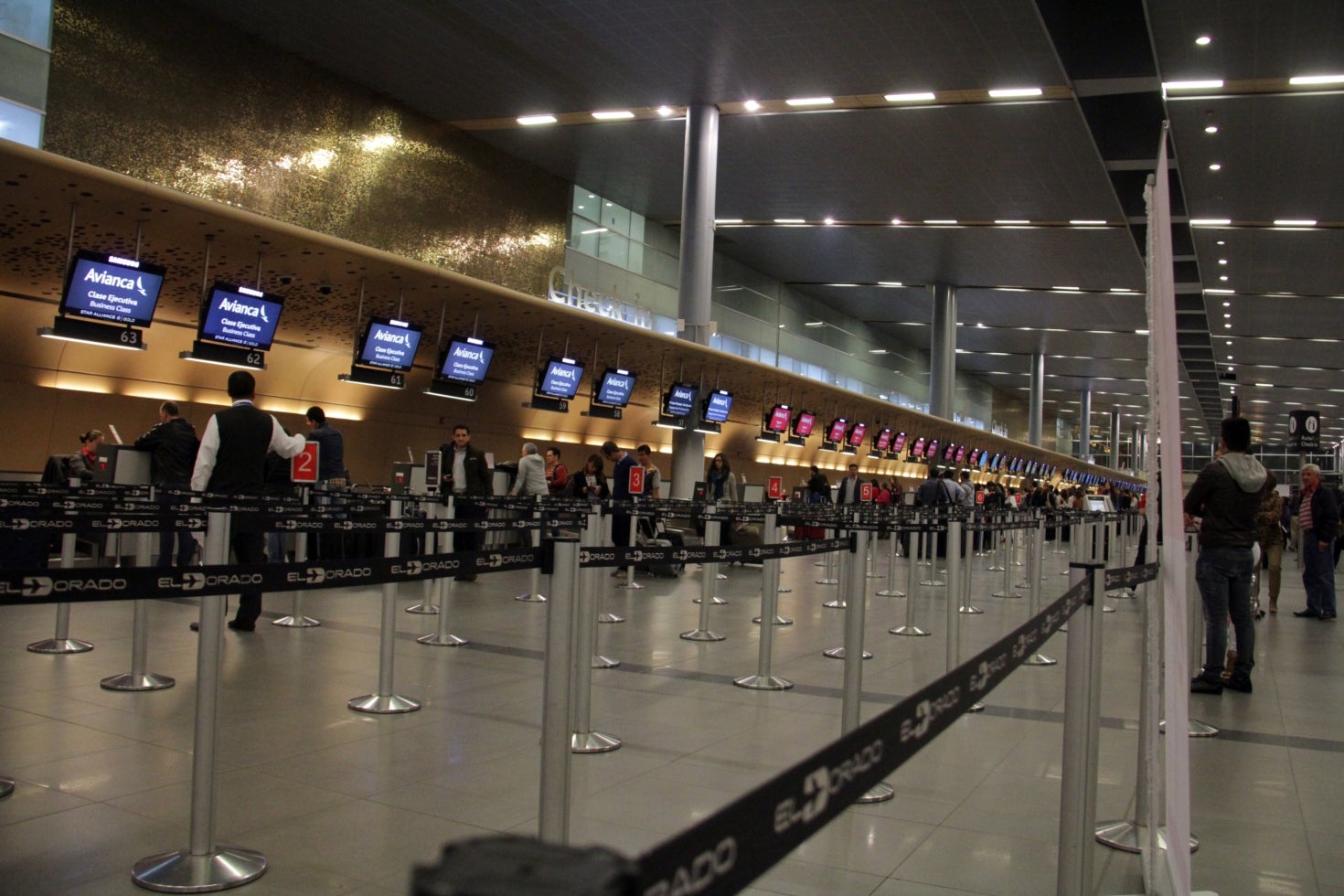 Aeropuerto El Dorado.