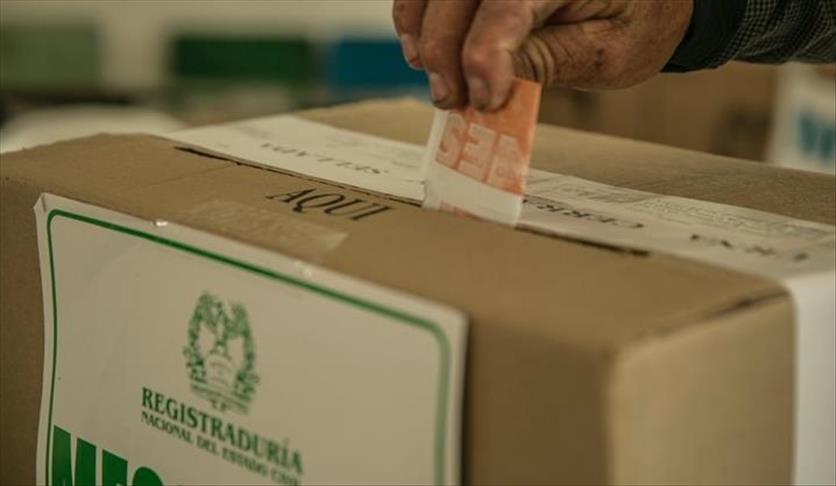 Votación Registraduría Nacional.