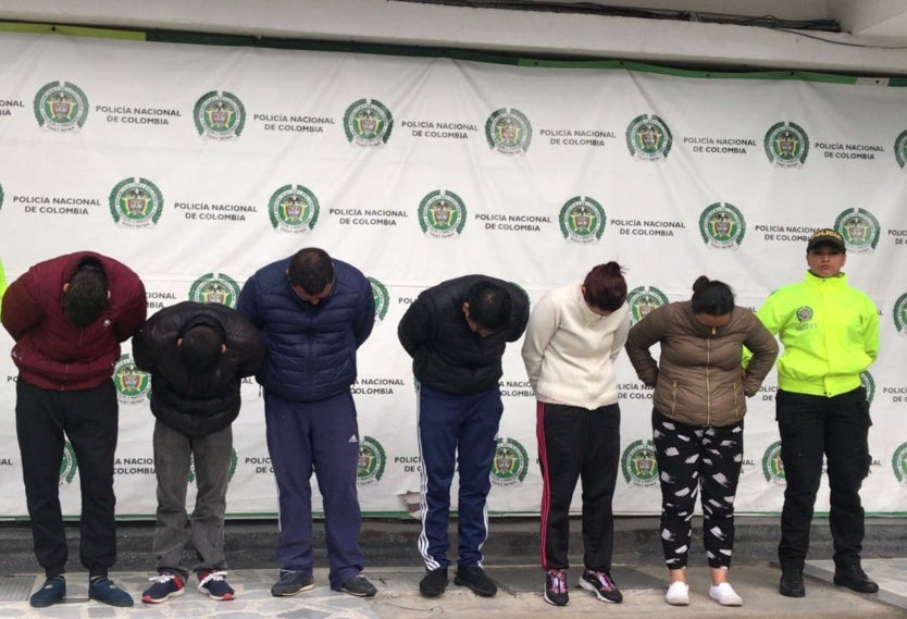 Capturan de banda delicuencial