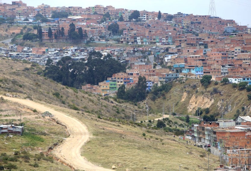 Urbanizaciones ilegales en Ciudad Bolívar
