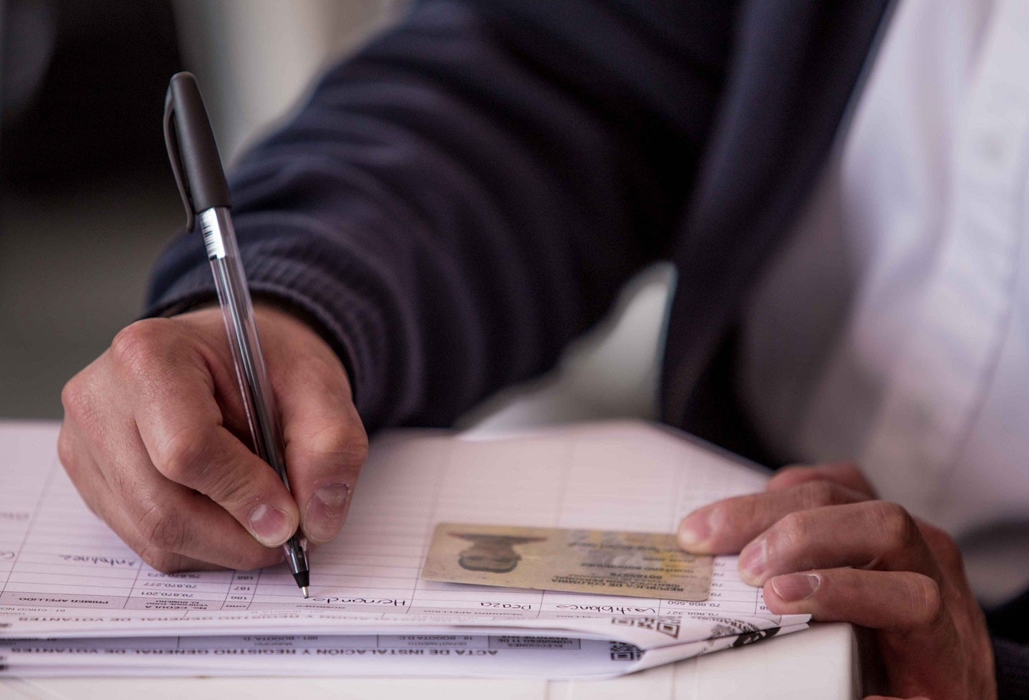 Proceso de inscripción de cédulas para elecciones 2023