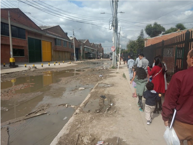 Estado de la malla vial