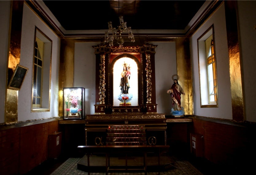 Interior iglesia San Bernandino 1