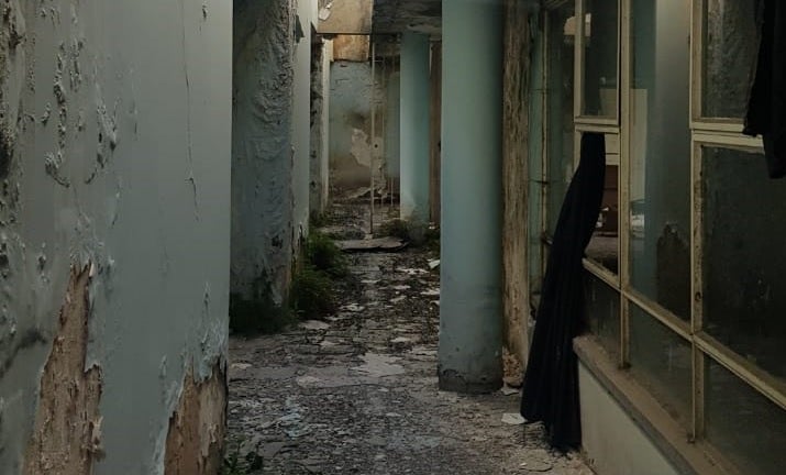 Pasillo hospital San Juan de Dios Bogotá