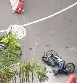 Accidente de moto