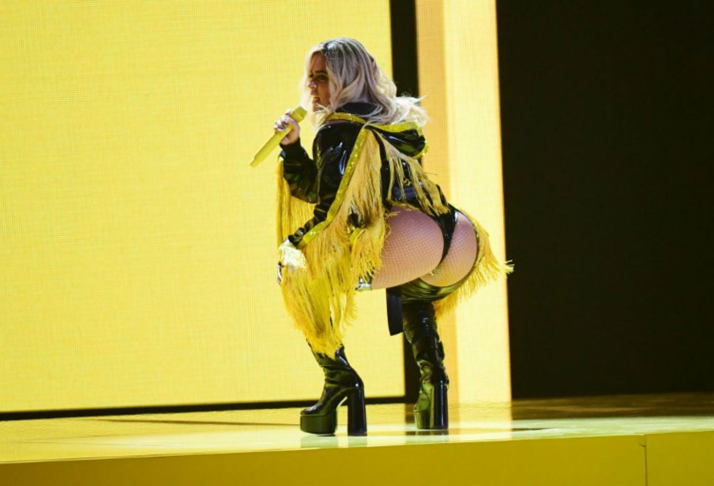 Karol G en los Grammy Latino