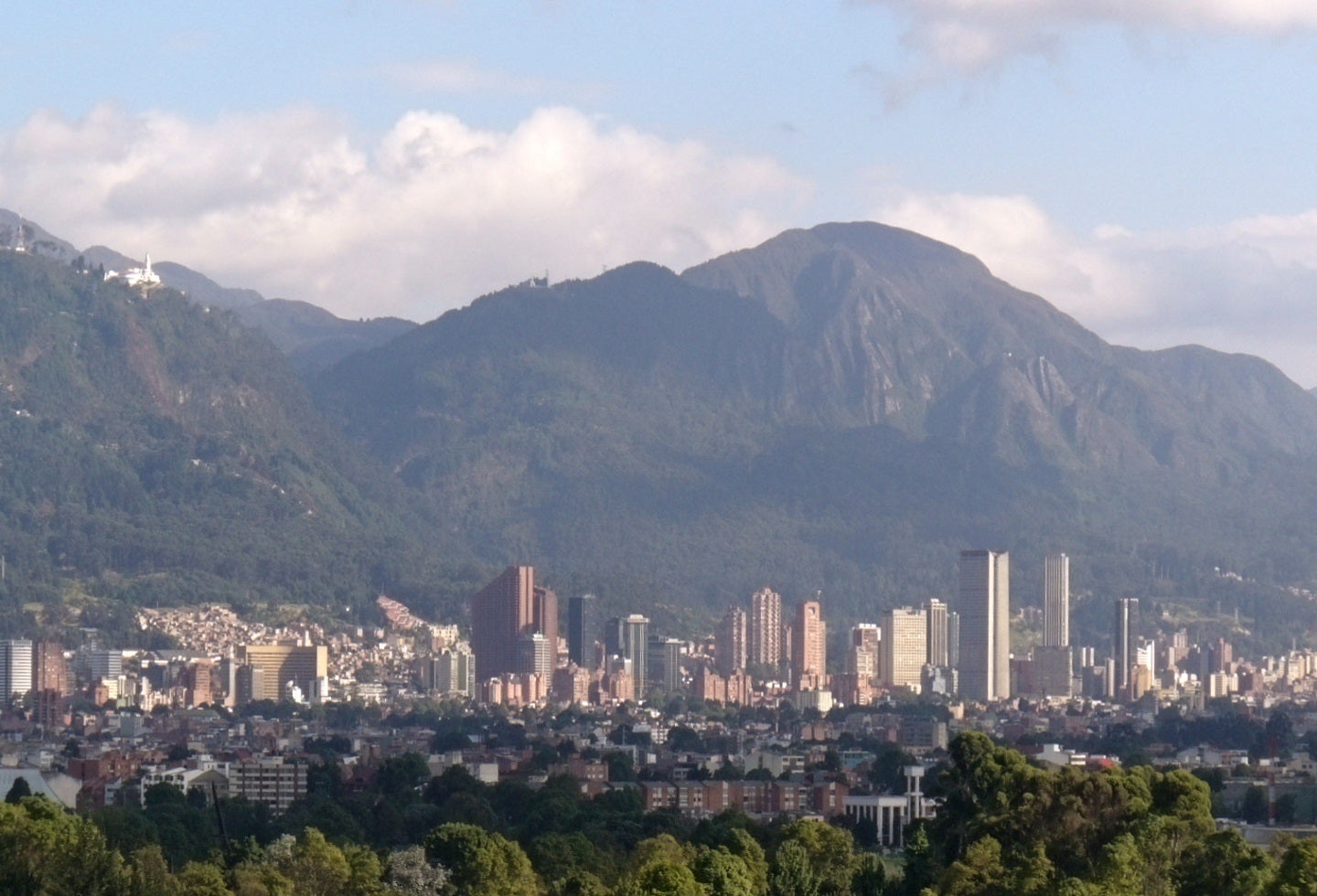Cerros orientales de Bogotá