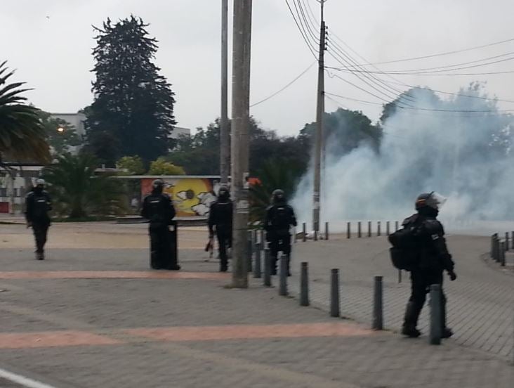 Disturbios U. Nacional