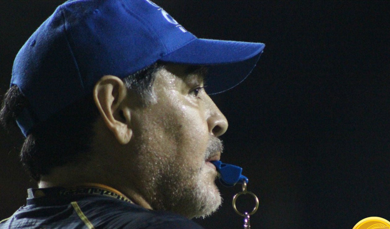 Diego Maradona, técnico de Dorados