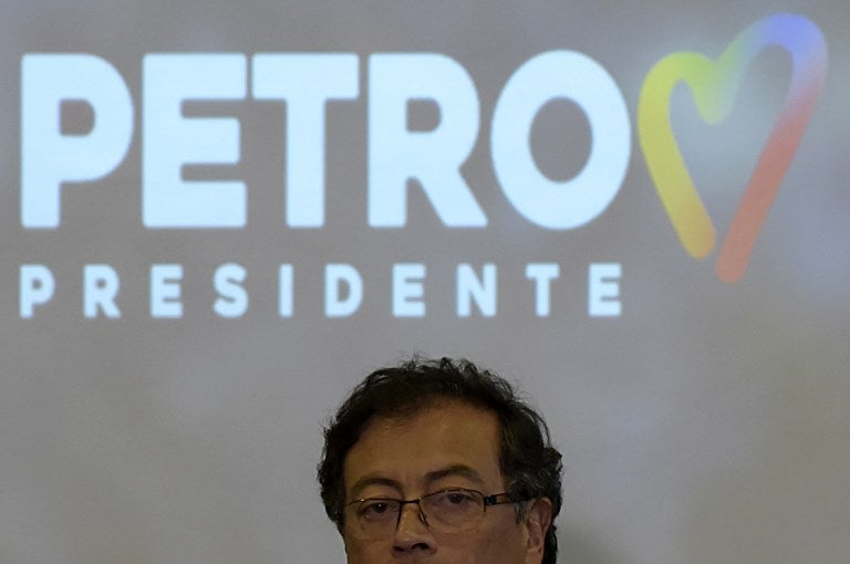 Gustavo Petro fue candidato presidencial por la Colombia Humana