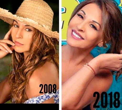El #10YearChallenge de Amparo Grisales