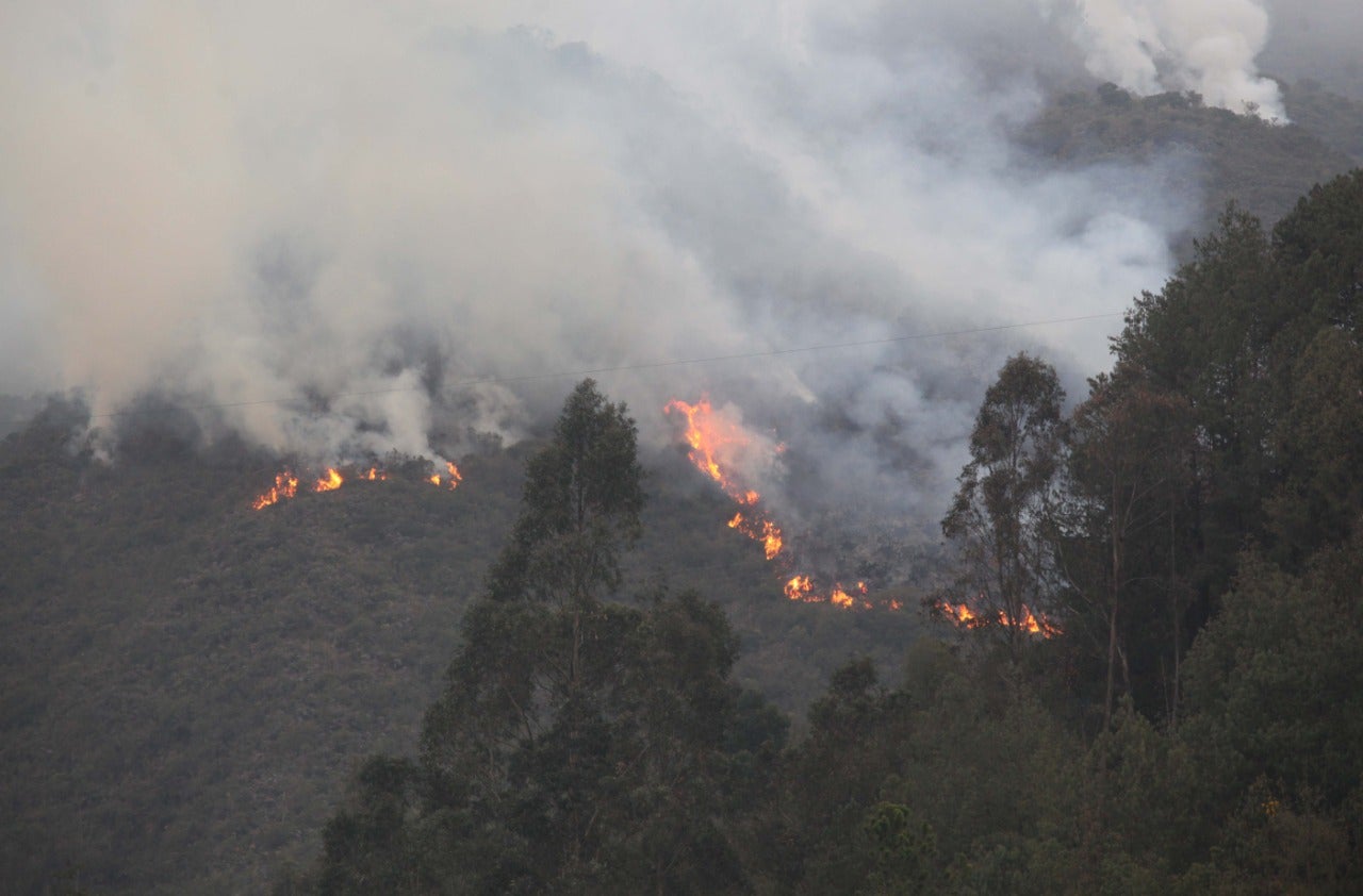 Incendios forestales en Cundinamarca