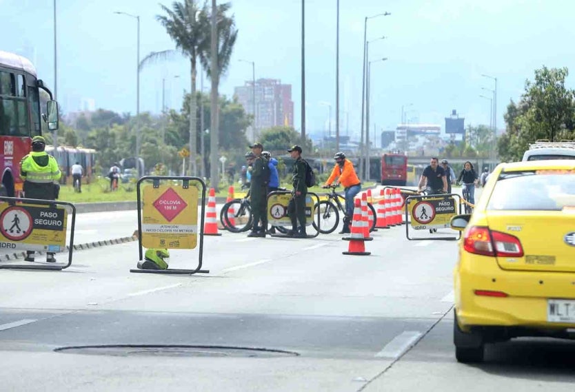 Ciclovía en Bogotá