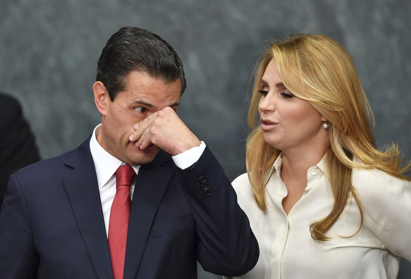 Enrique Peña Nieto y Angélica Rivera