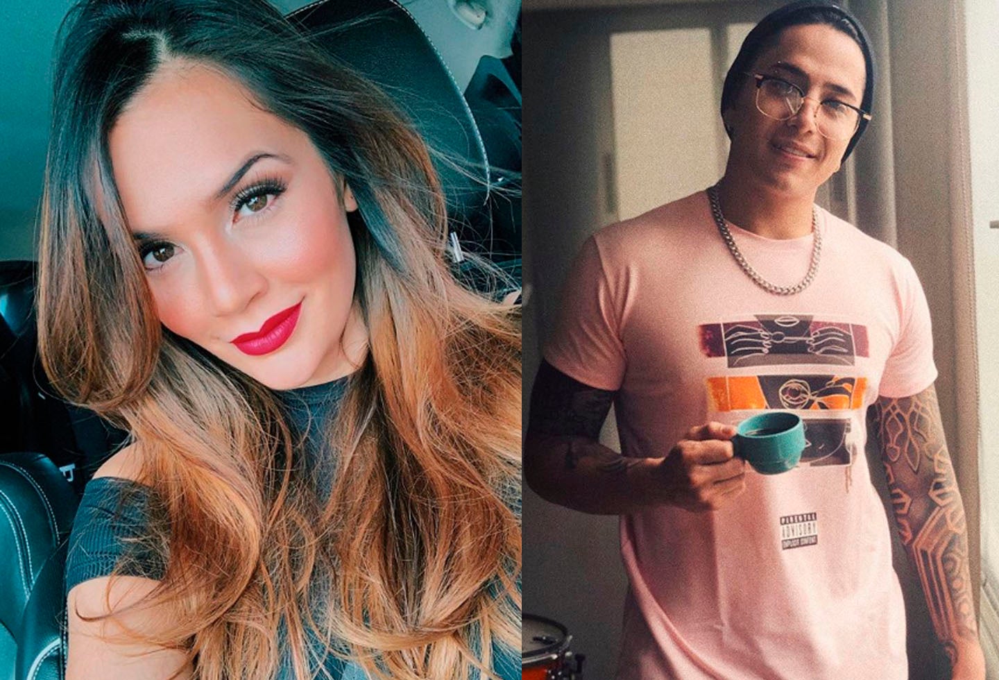 Lina Tejeiro y Andy Rivera.