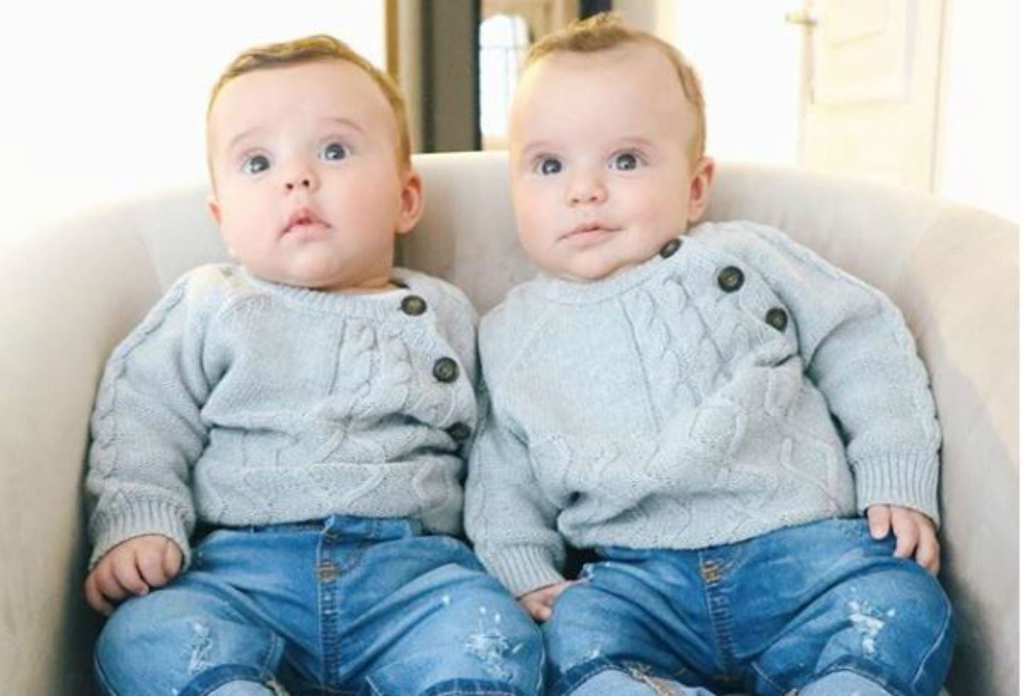 Lorenzo y Luciano, los mellizos de María Clara Rodríguez