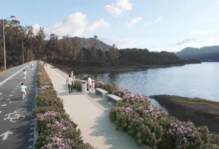 Parque ecológico en embalse San Rafael