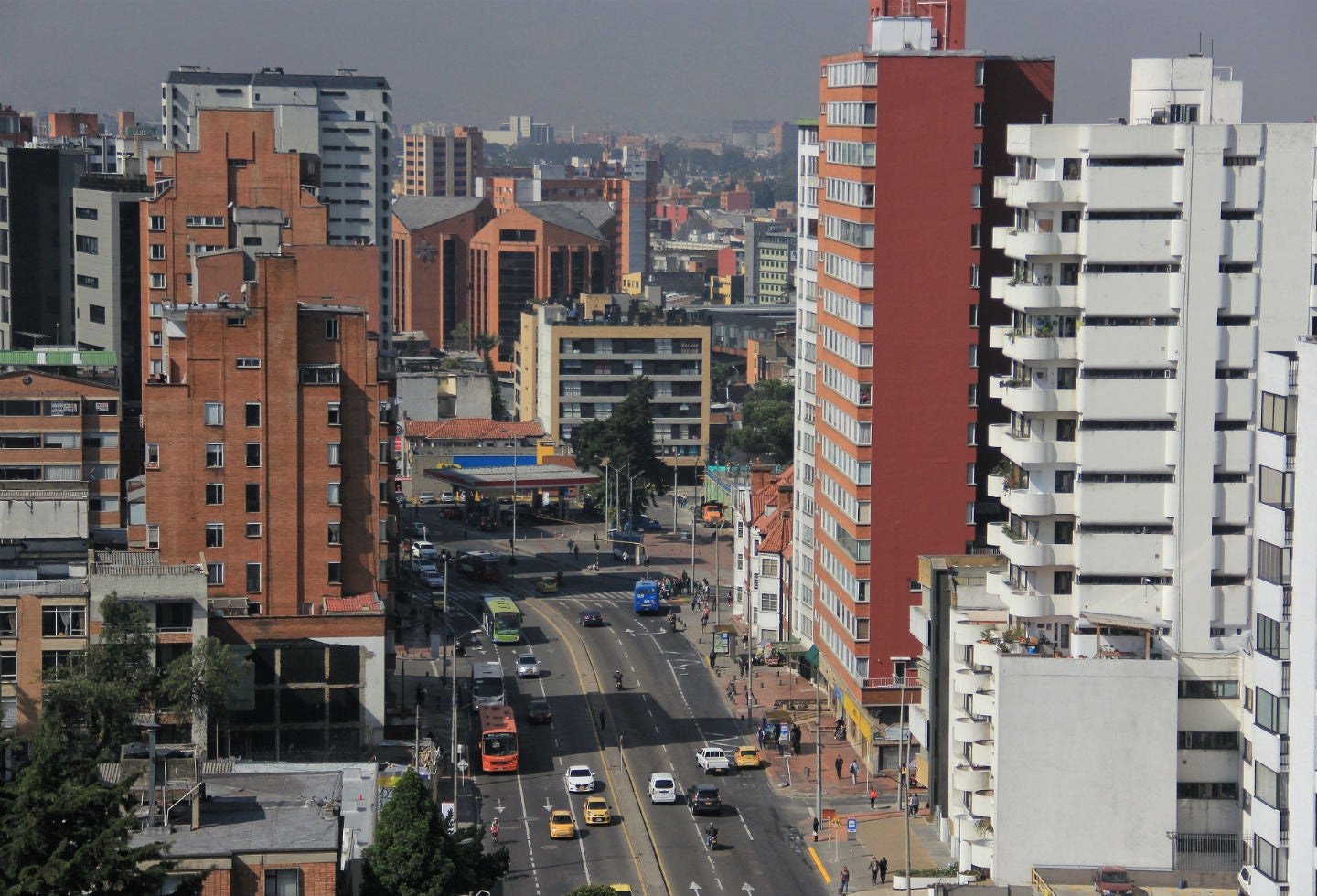 Polvo de Saharaen Bogotá
