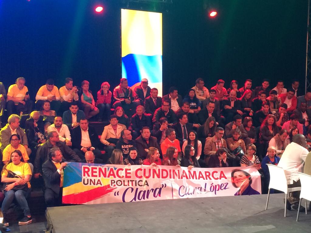 Clara López y el cartel