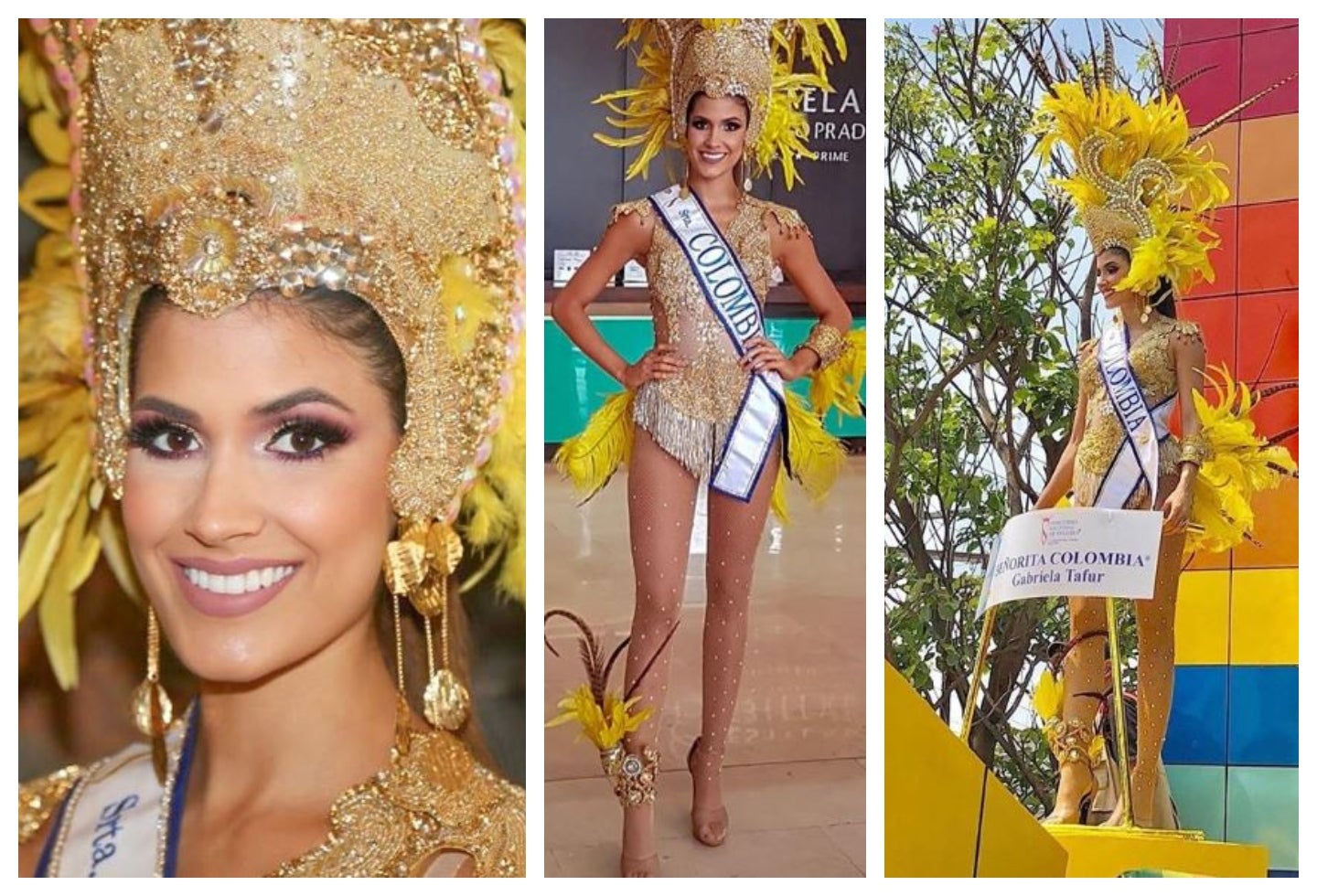 Gabriela Tafur en el Carnaval de Barranquilla 2019