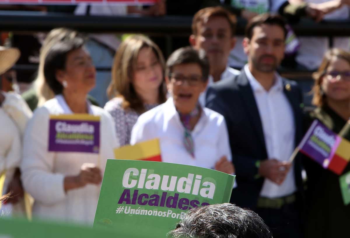 Claudia López y el lanzamiento de su precandidatura a la Alcaldía