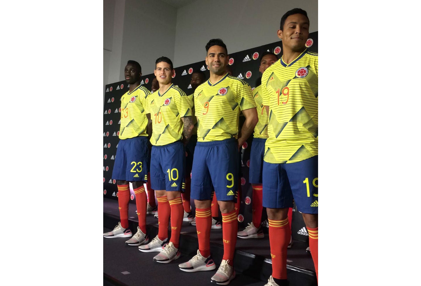 Nueva camiseta de la Selección Colombia