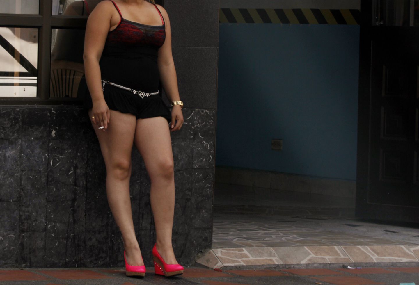 El sujeto la quería llevar al barrio Santa Fe.