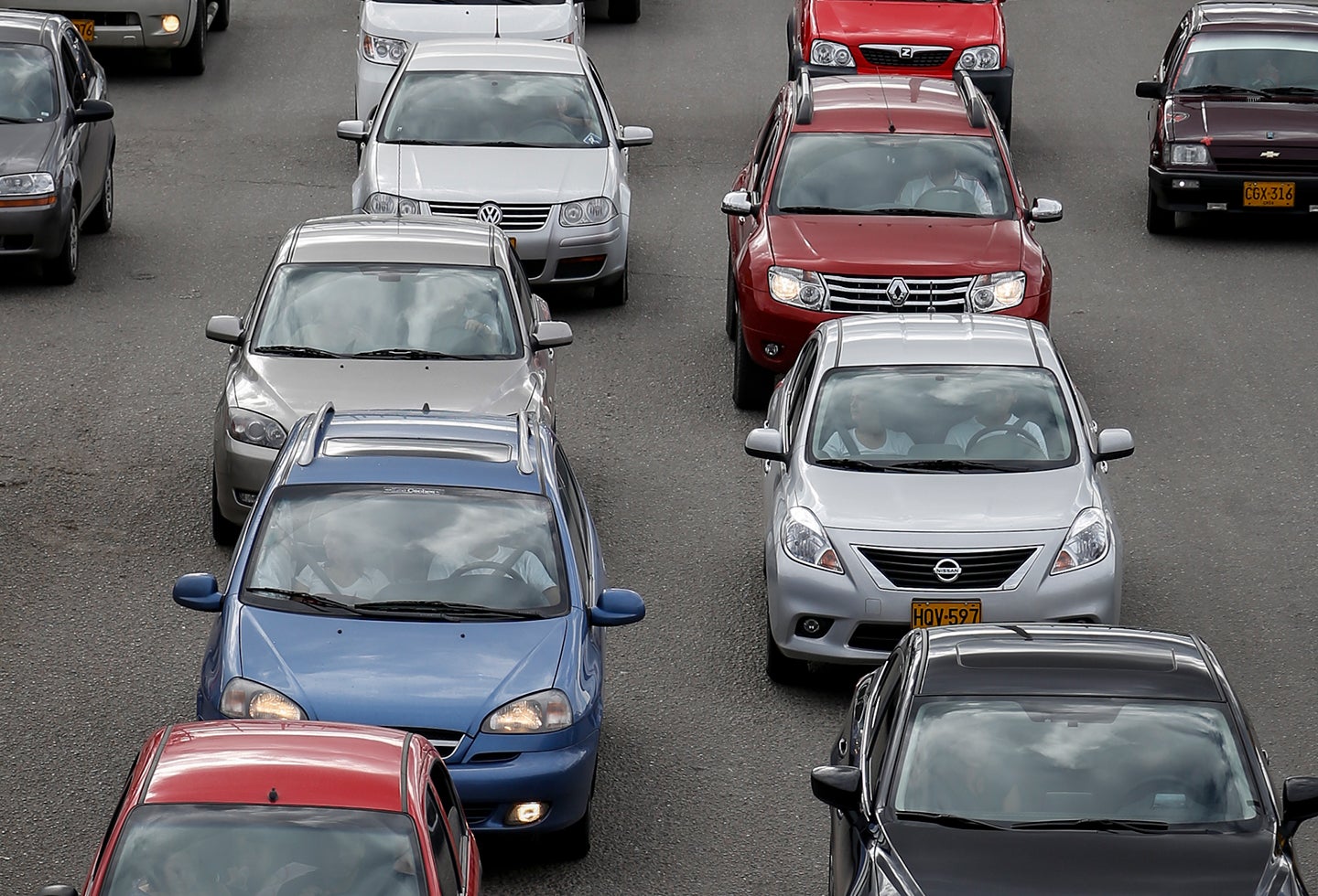 Vehículos en autopista