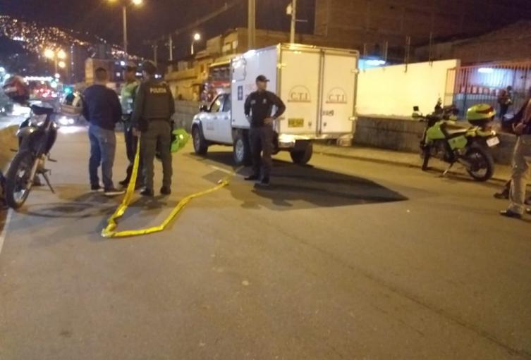 Cuerpos embolsados en Medellín
