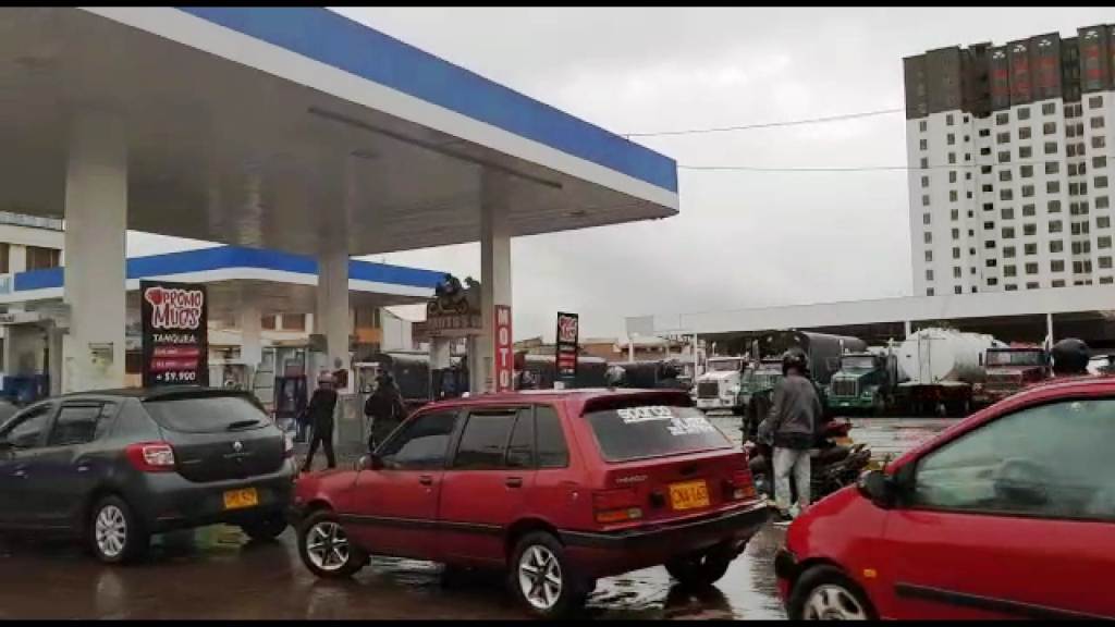 Las Filas en las estaciones de gasolina