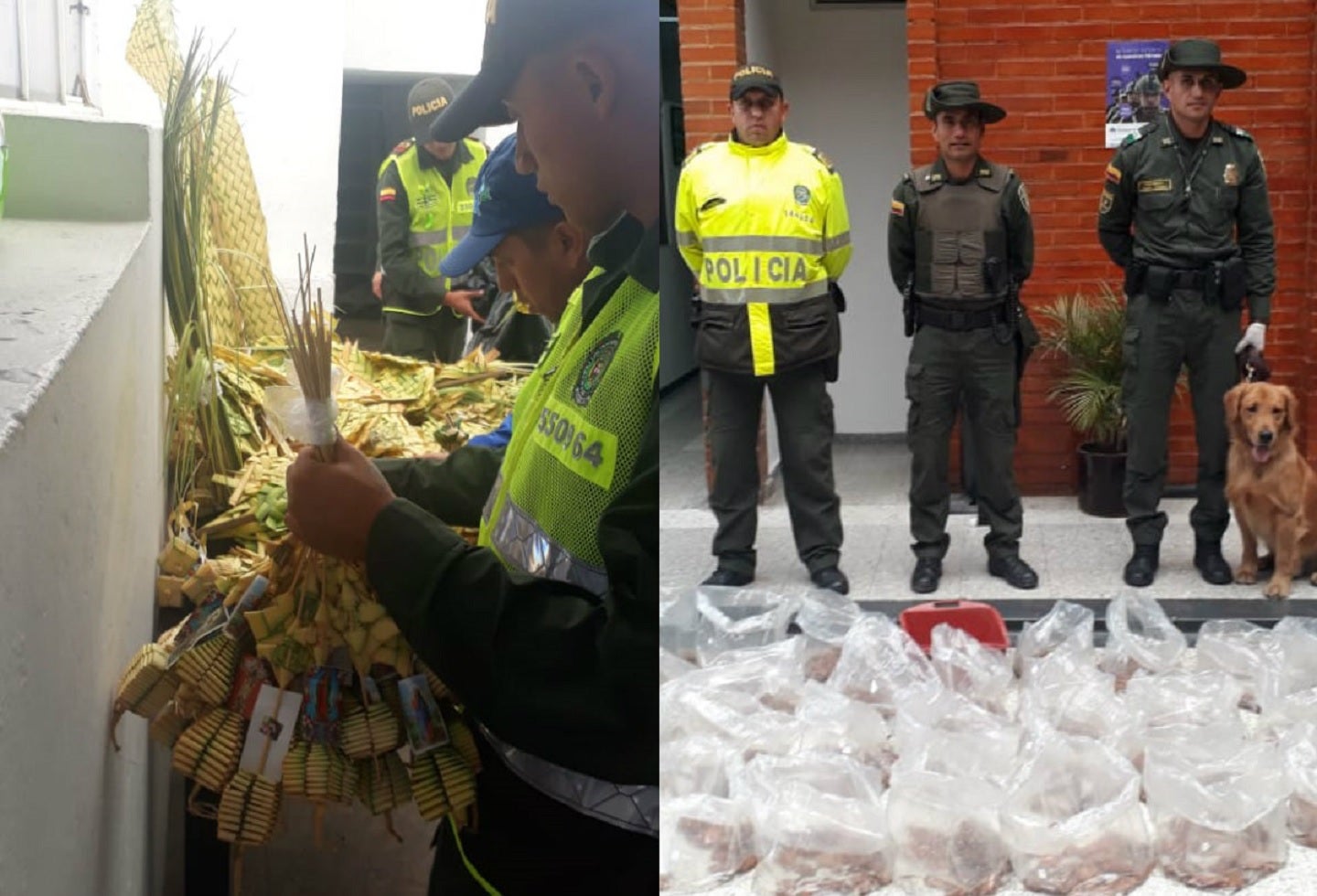 Incautaciones de la Policía