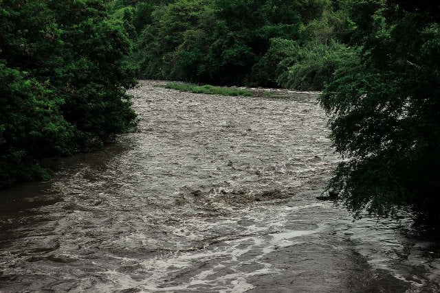 Río Bogotá en la vereda Portillo, Tocaima (Cundinamarca).