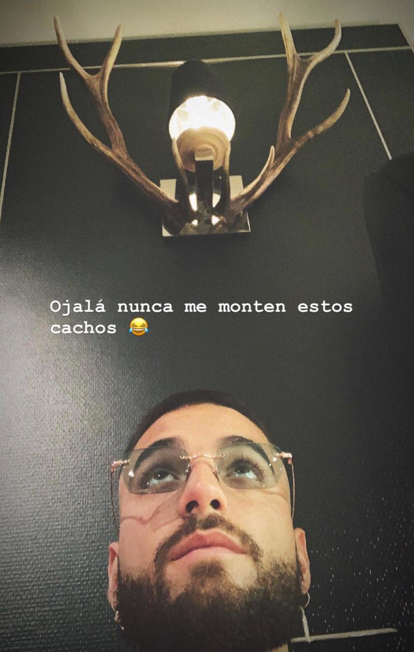 Maluma de viaje en Francia