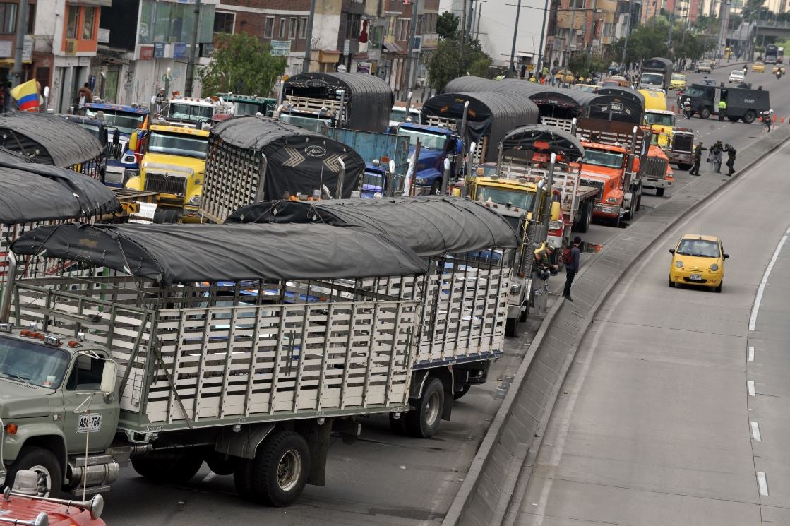 Camiones en bogotá