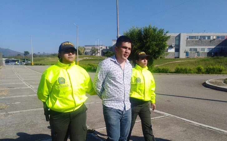 Juan Valderrama fue enviado a la cárcel de Palogordo de Girón, Santander.