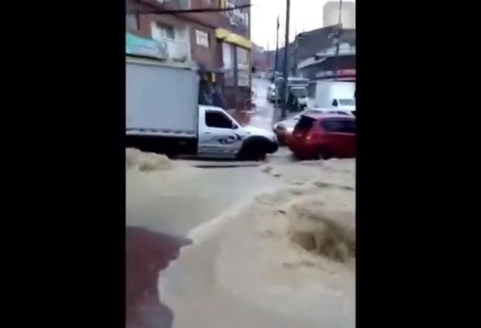 Inundación en La Victoria Sur, San Cristóbal
