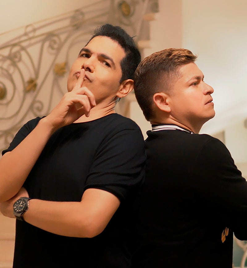 Peter Manjarrés y El Mono Zabaleta