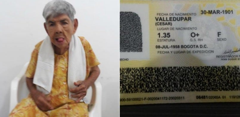 Mujer más longeva del país