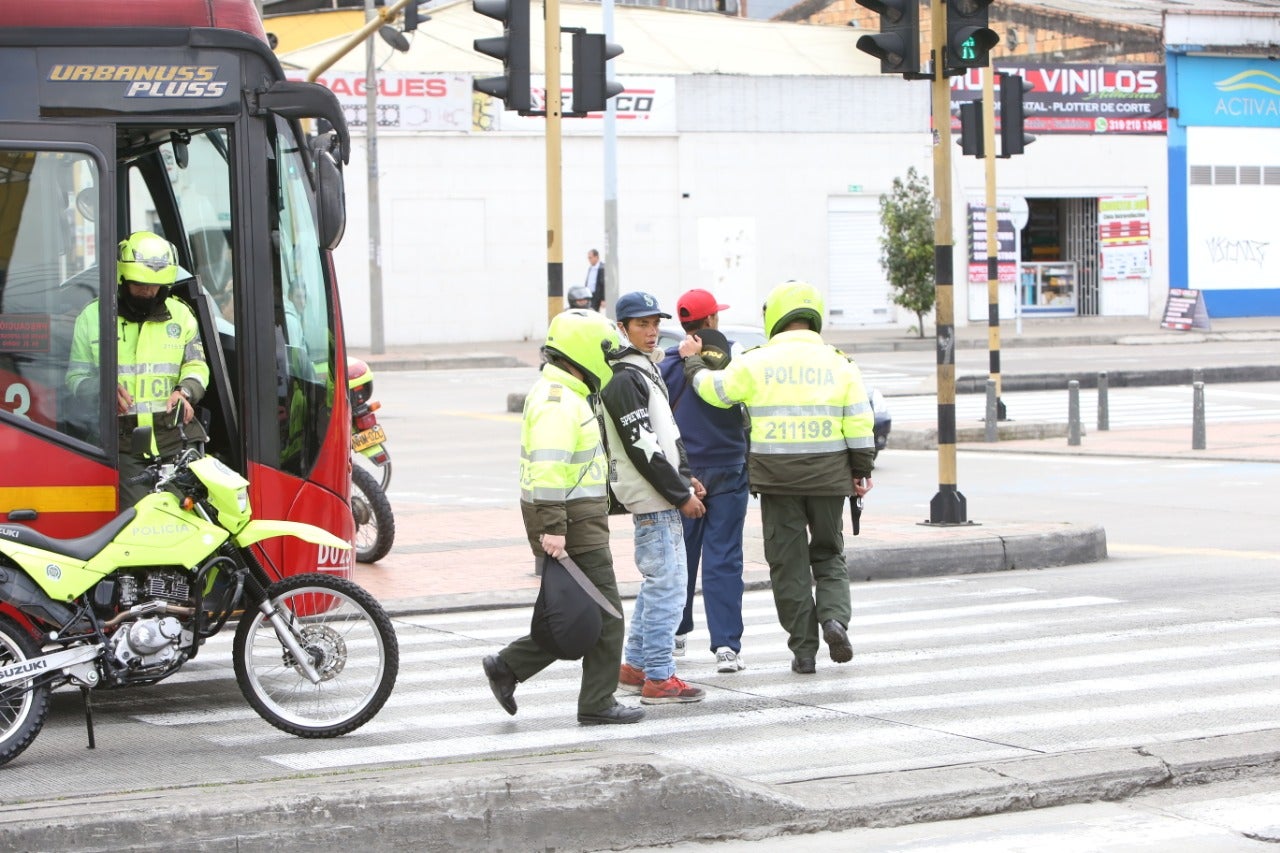 Robo en Transmilenio