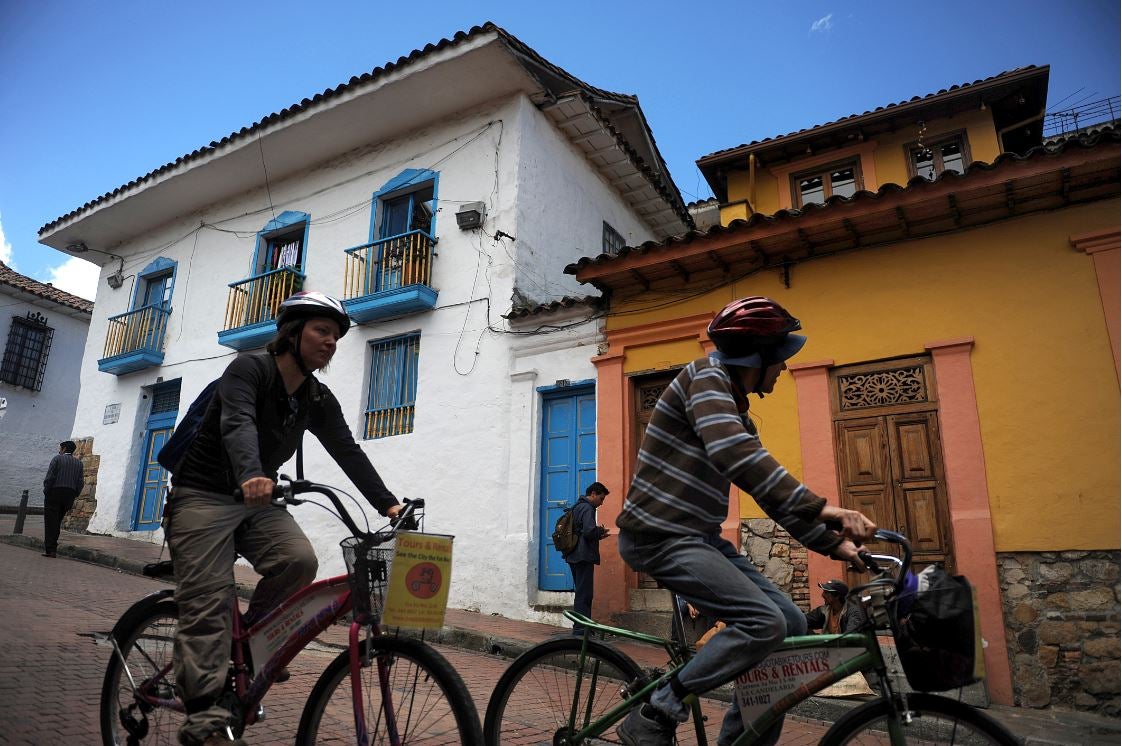 Turismo en el barrio La Candelaria de Bogotá
