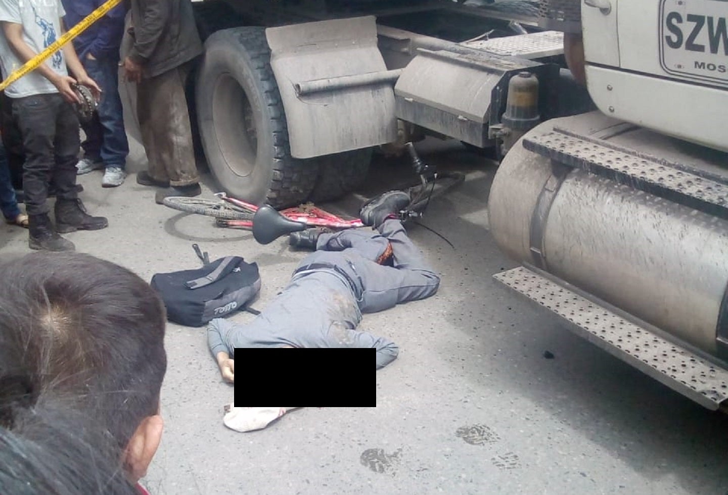 Accidente en el occidente de Bogotá