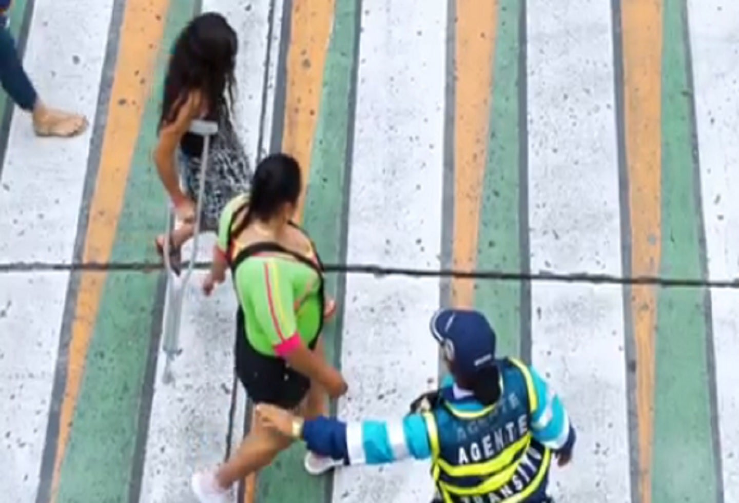 Agente de tránsito de Cali