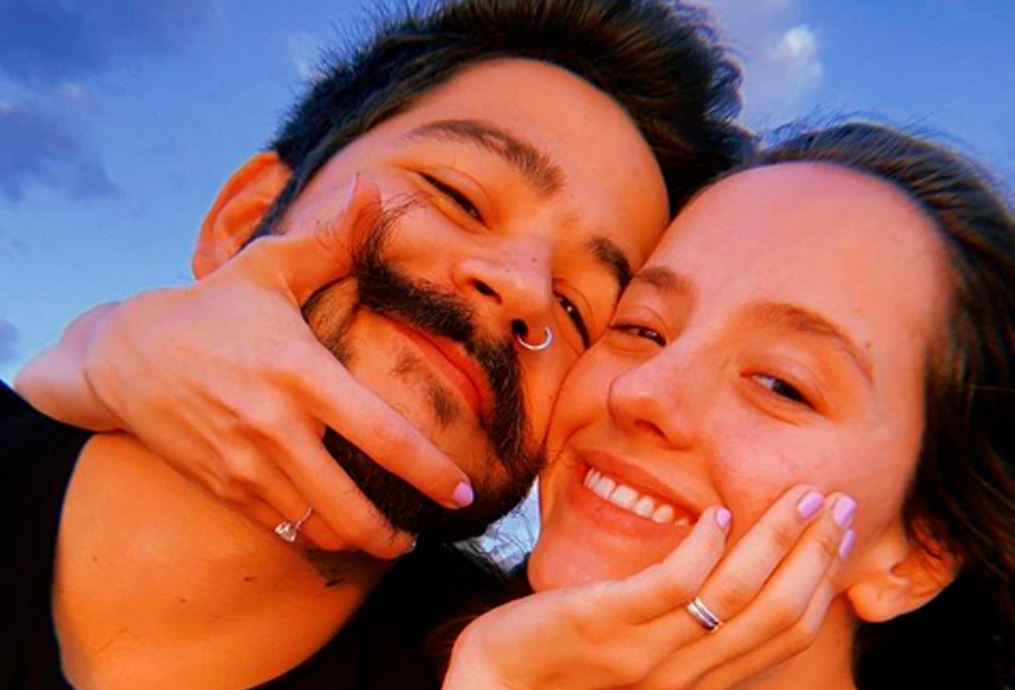 La pareja recibió críticas por llevar una relación "tóxica"