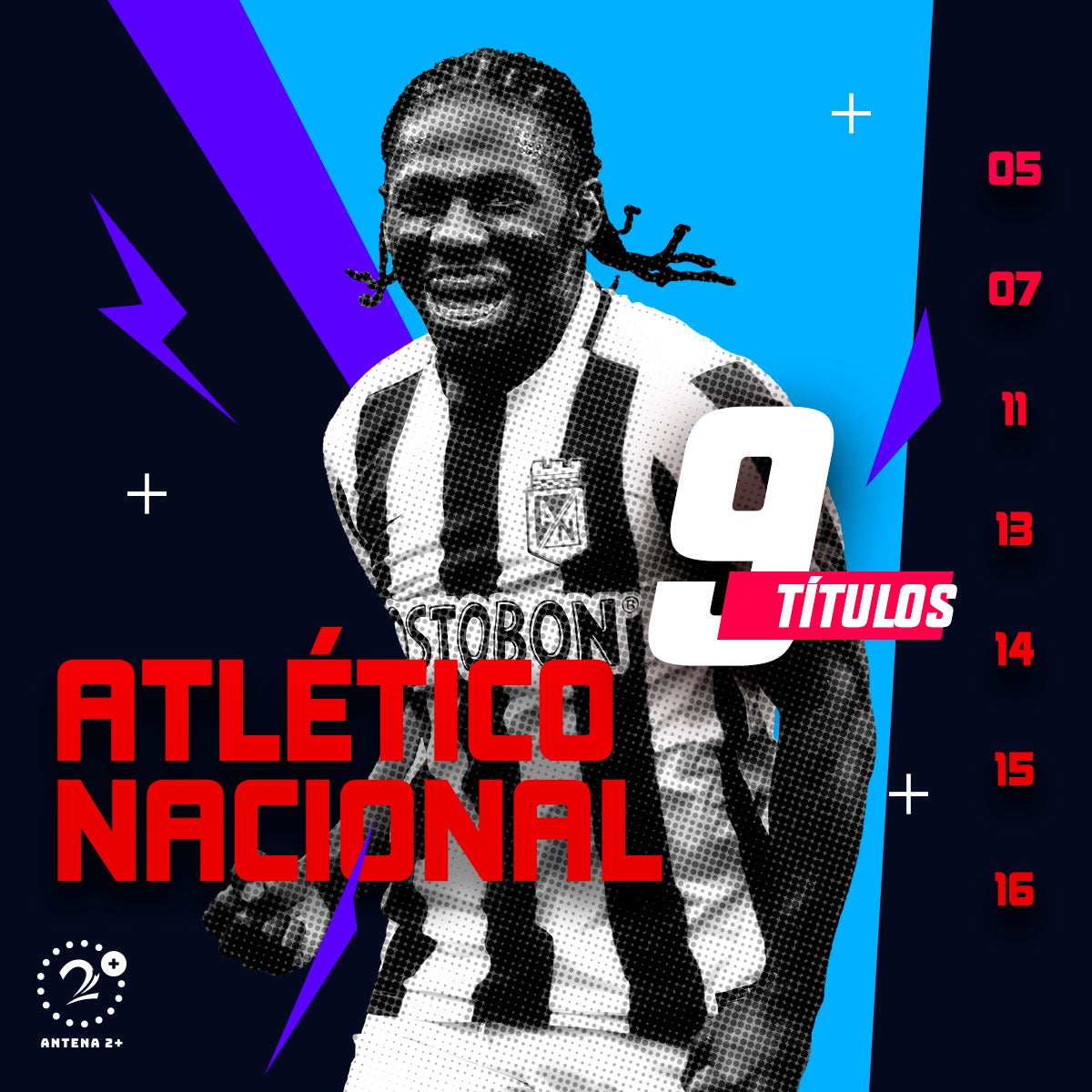 Nacional, campeón en nueve ocasiones a nivel de torneos cortos.