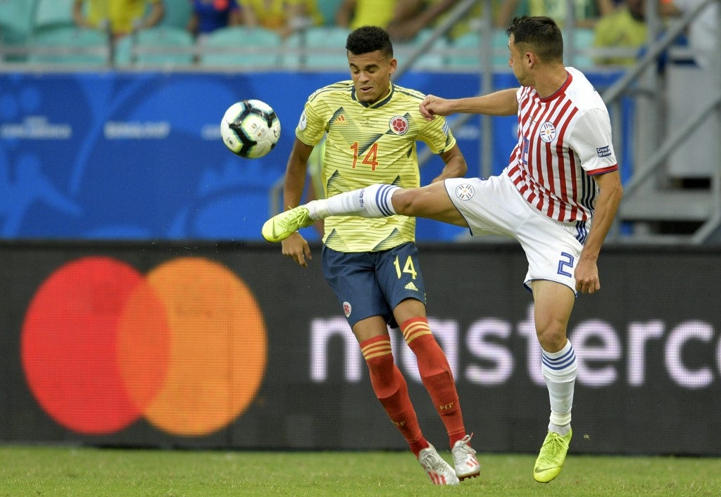 Selección Colombia vs Paraguay