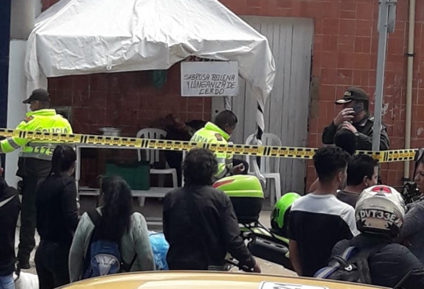 Muerte de vendedor de rellena