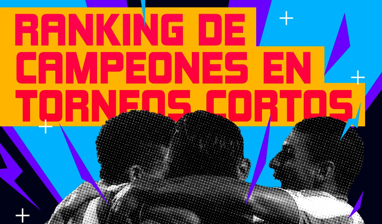 El ránking de los campeones en torneos cortos de la Liga Águila.