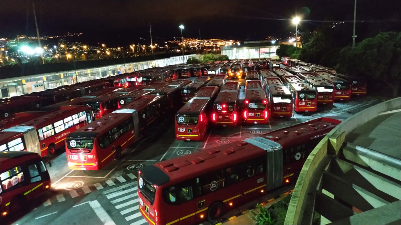 Nuevos buses Transmilenio